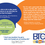 BTC 2023 Testimonial